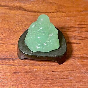 Fengshui Laughing Buddha Statue Small Happy Buddha Sculpture Good Luck